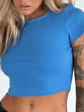 Princess Polly Ribbed Crop